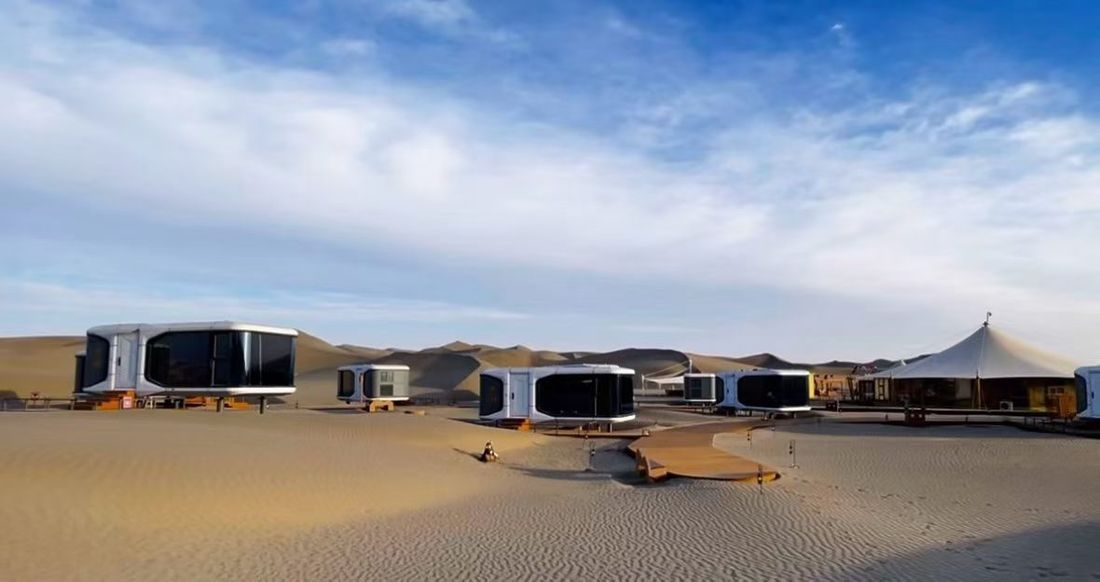 Desert camp capsules